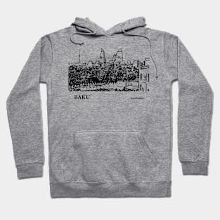 Baku Azerbaijan Hoodie